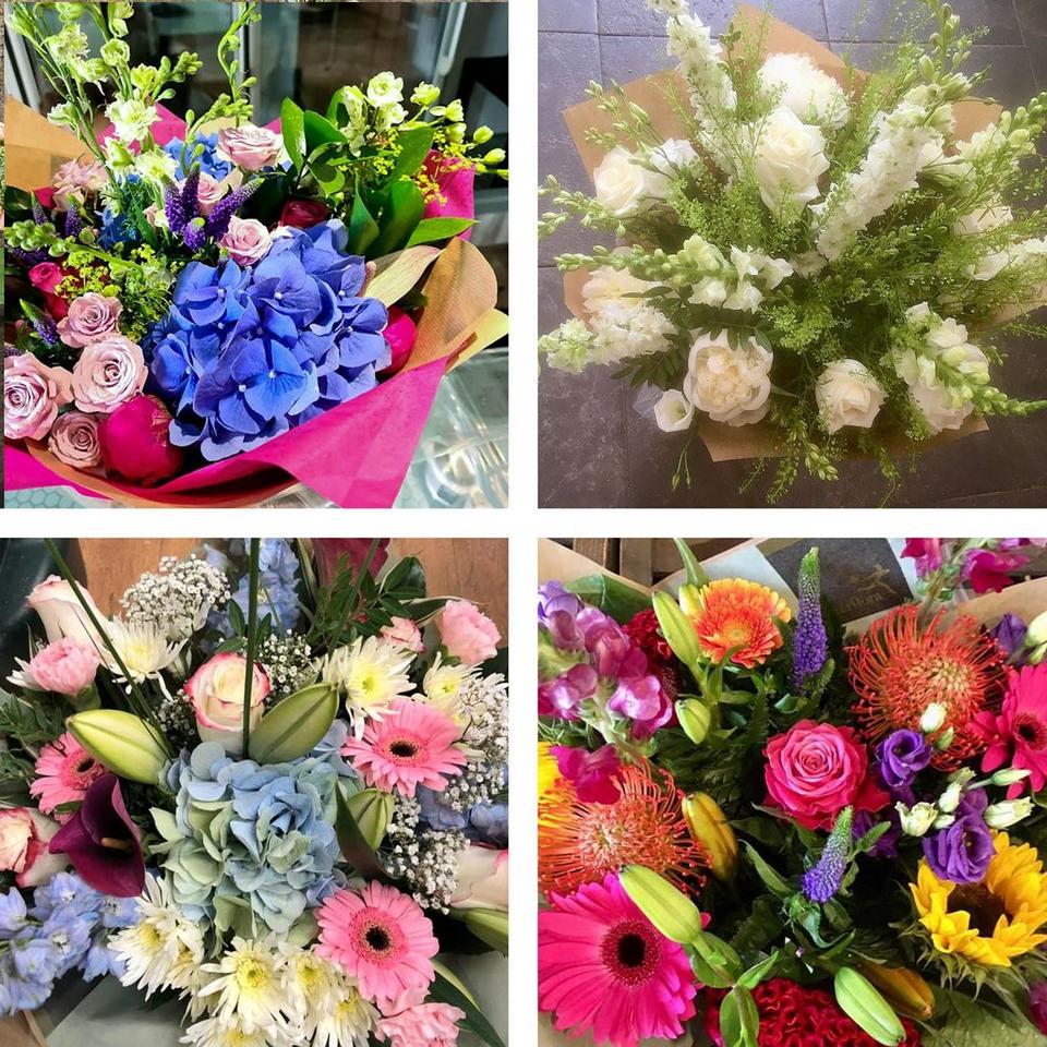 Hand-Tied Bouquet Made with The Finest Freshest Flowers