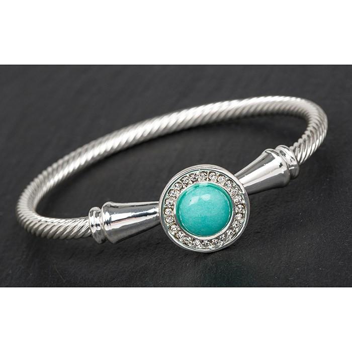 EQ SP ROPE AMAZONITE BANGLE | Presentimes