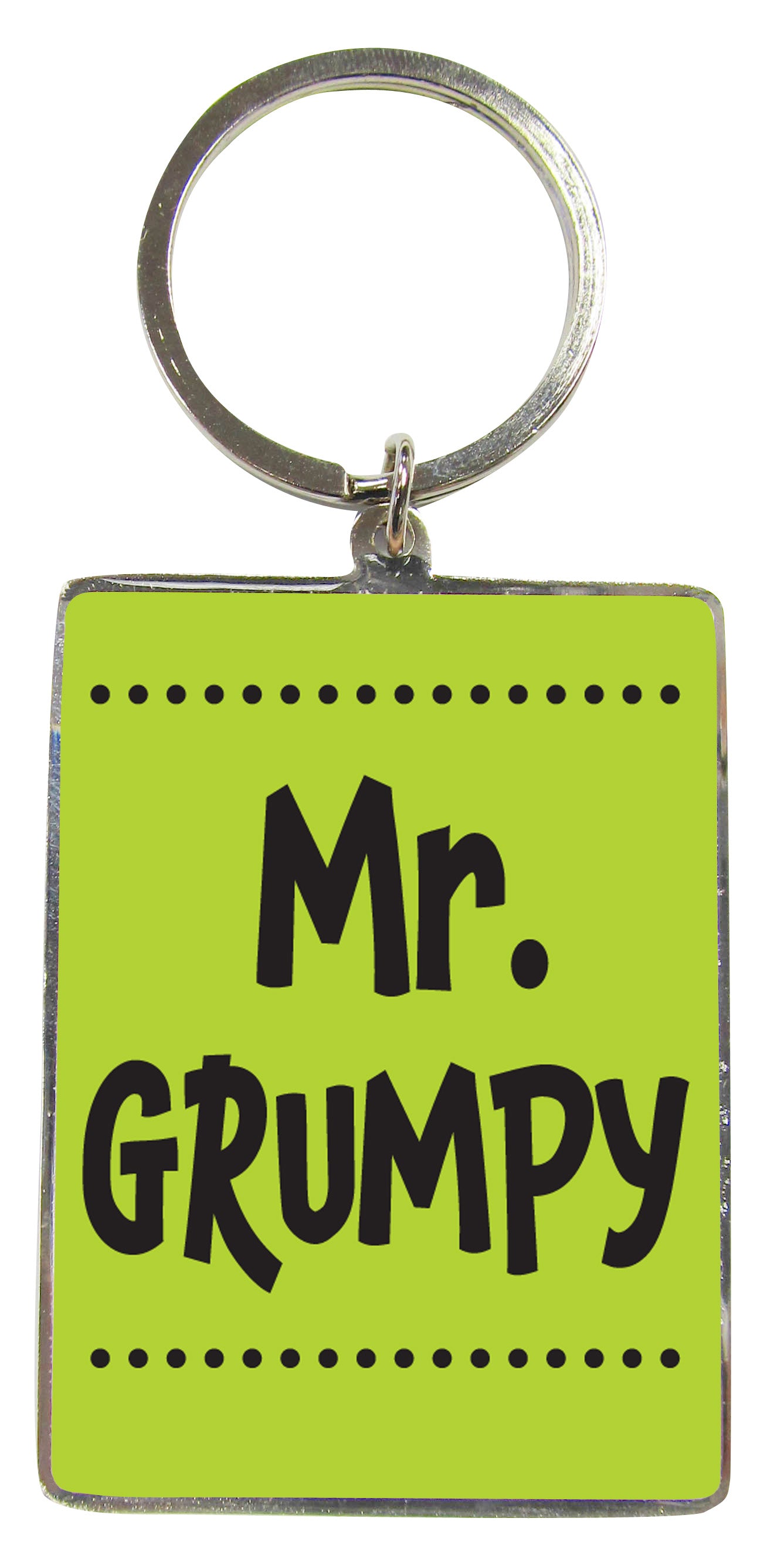 Mr Grumpy Keyring