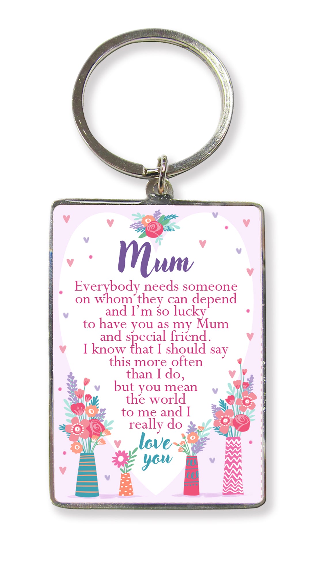 Mum Keyring