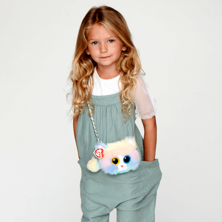 Heather CAT MINI PURSE