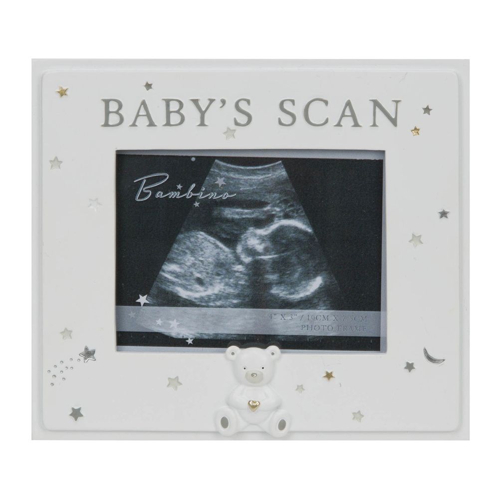 4" x 3" - Bambino Resin Baby Scan Photo Frame
