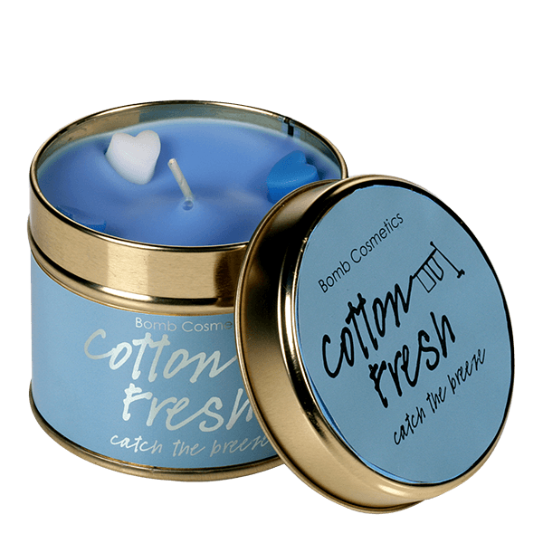 Cotton Fresh Tin Candle