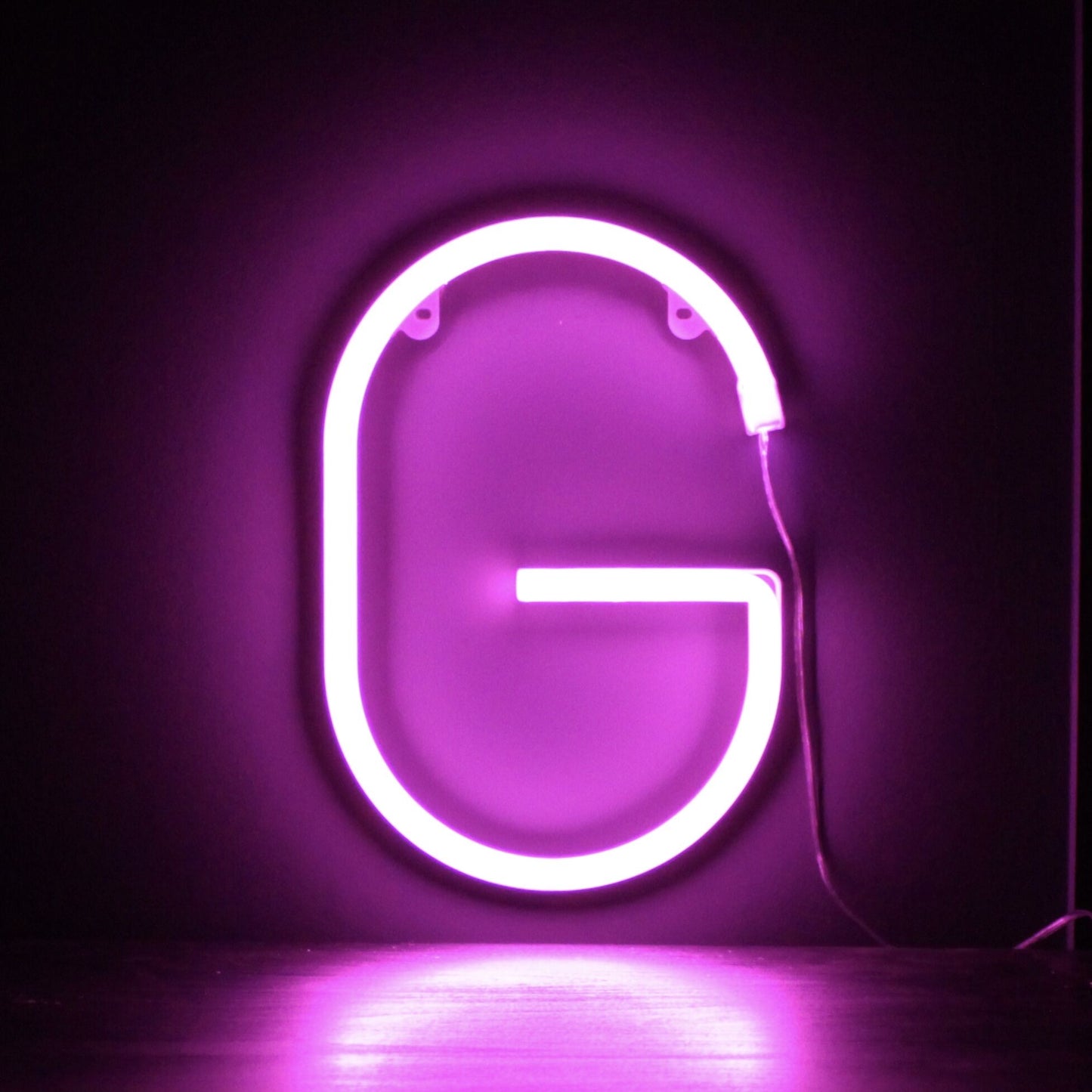 Pink Up In Lights: Letter Lights