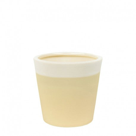 PASTEL HUE YELLOW VOTIVE HOLDER