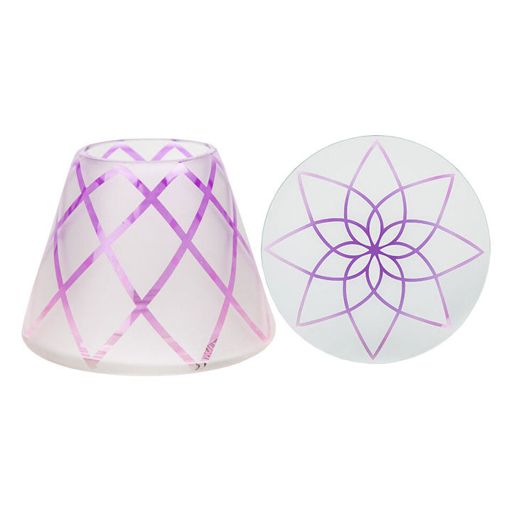 LOTUS FLOWER SMALL SHADE & TRAY