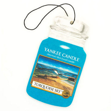 Turquoise Sky Car Jar