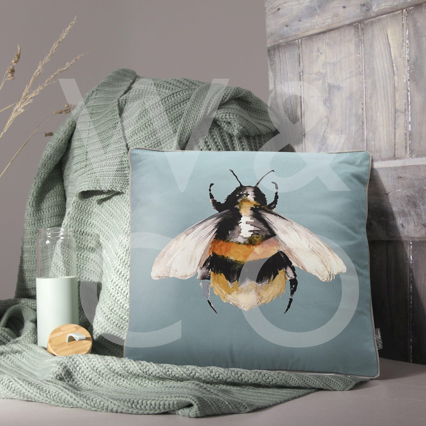 Meg Hawkins Bee Cushions 40cm