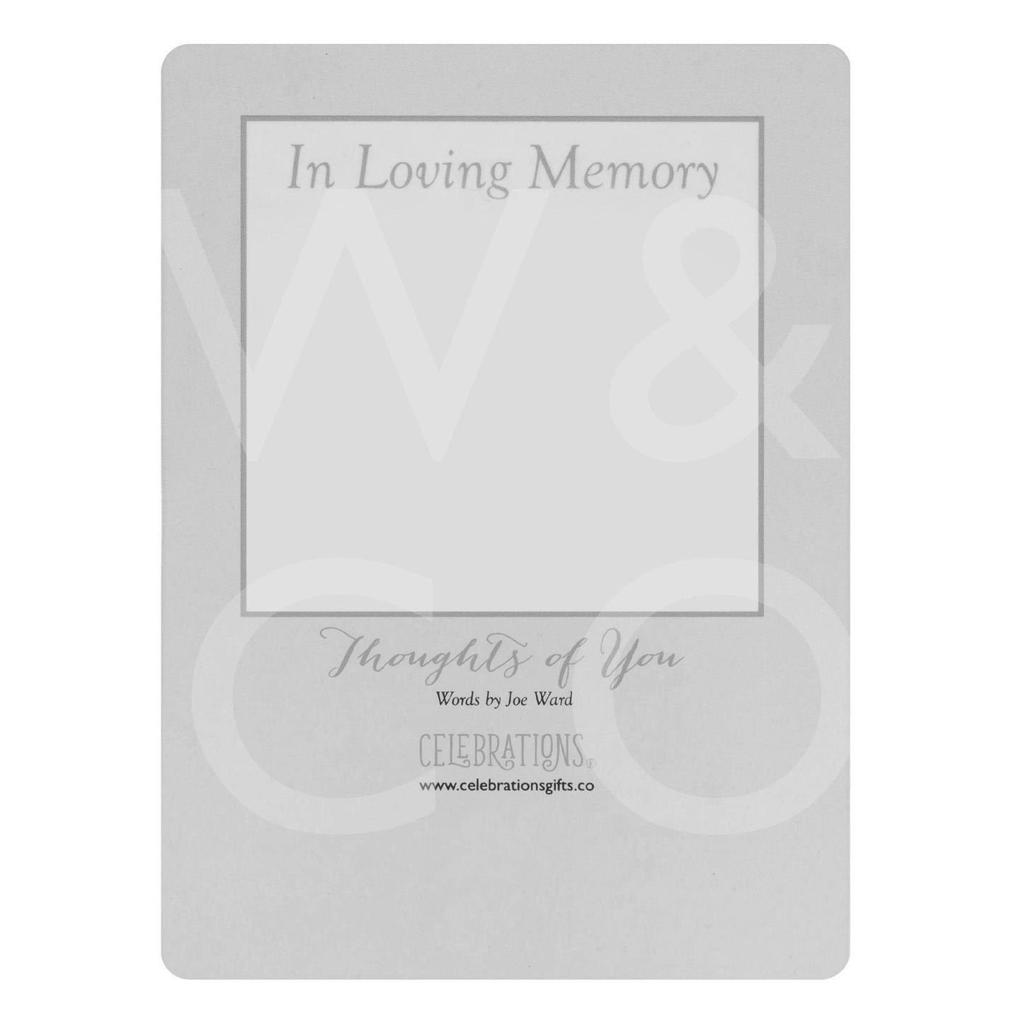 Graveside Memorial Cards - In Memory Of Sister