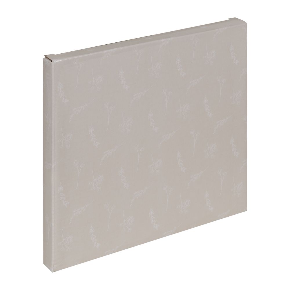 6" x 4" - '50 Wonderful Years' Grey Glass Gold Floral Frame