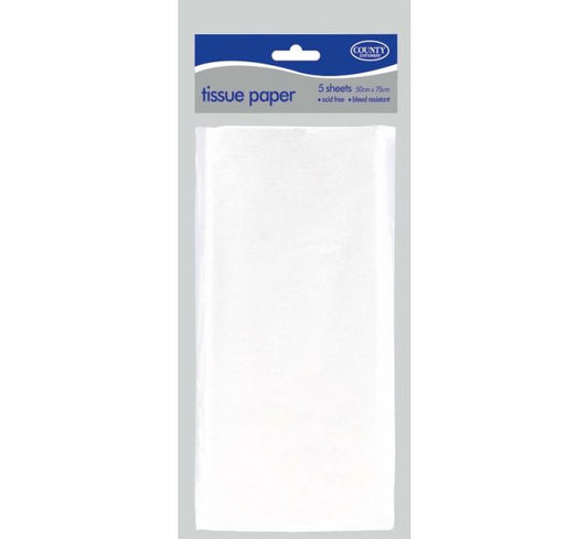 WHITE TISSUE PAPER