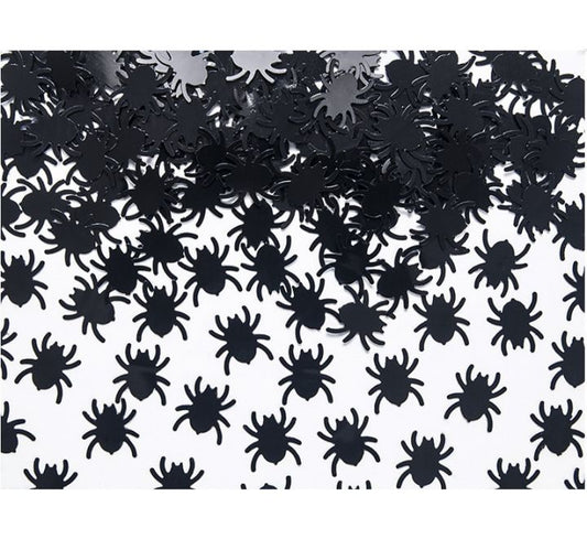 15g Black spider Confetti