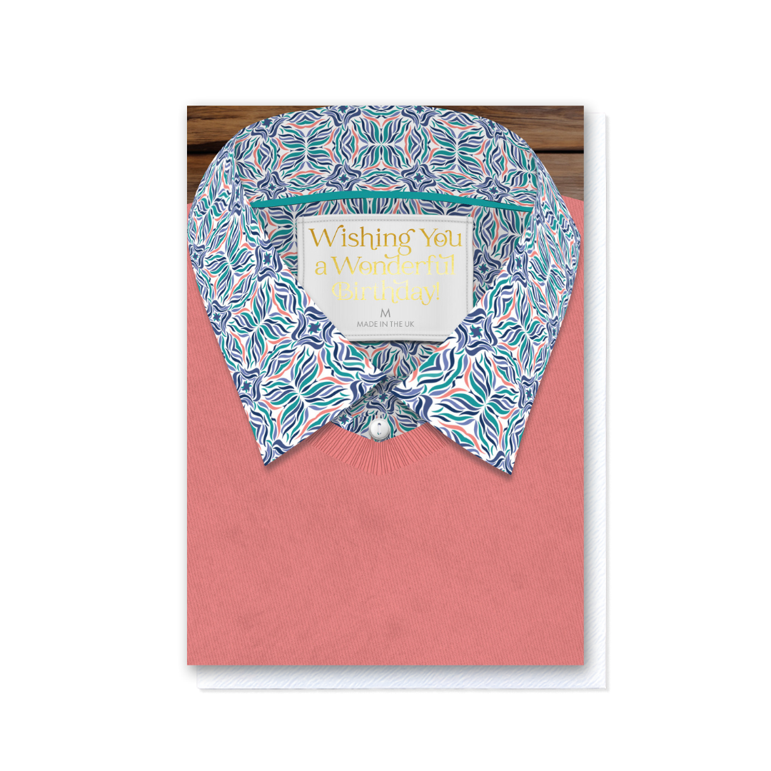 Attirely Good - Seaside Swishes Coral Wonderful Birthday