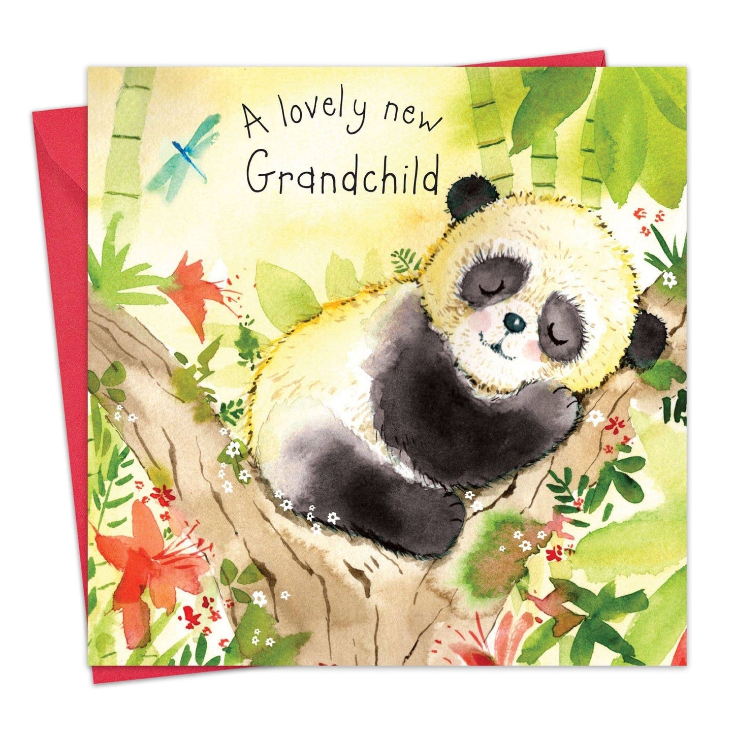 New Grandchild Card Panda