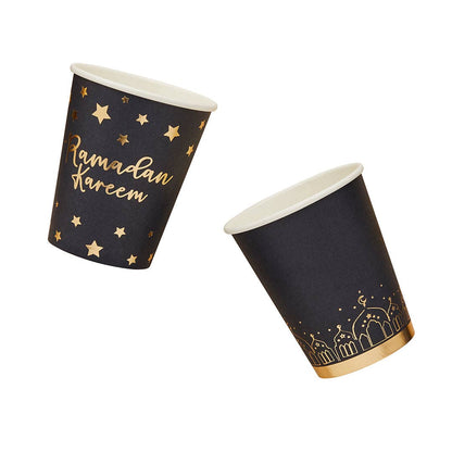Ramadan Paper Cups 8 Pack