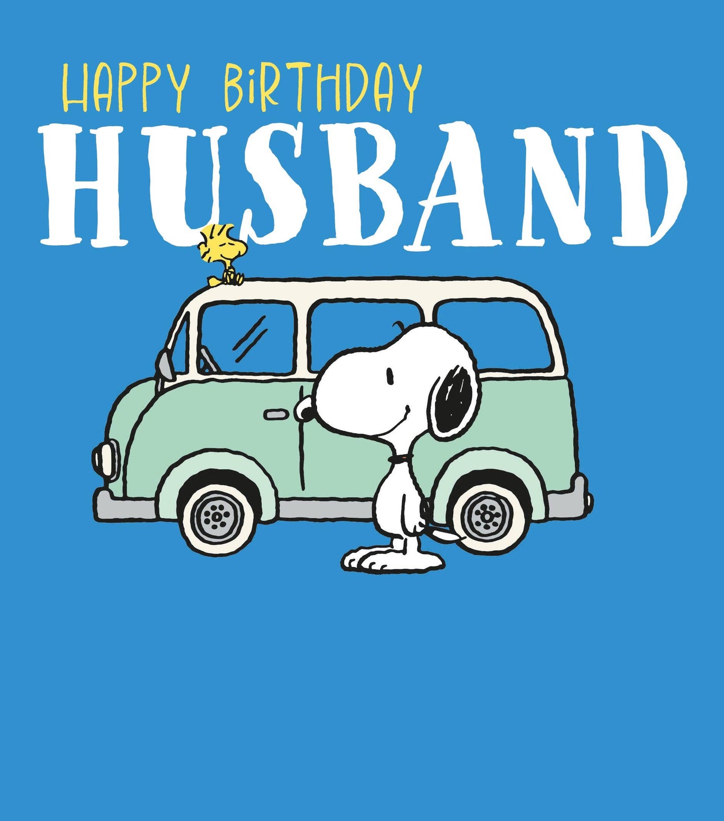 Peanuts Snoopy 'Husband' Birthday Card