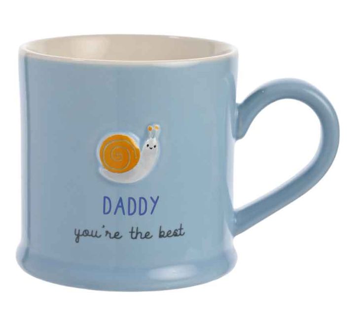 DADDY LOVE LIFE EMBOSSED MUG