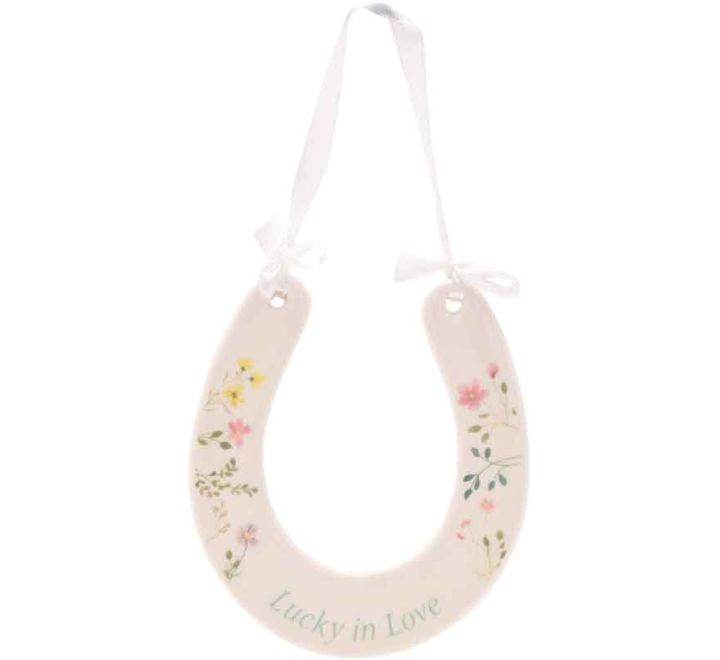 LOVE STORY CERAMIC HORSESHOE