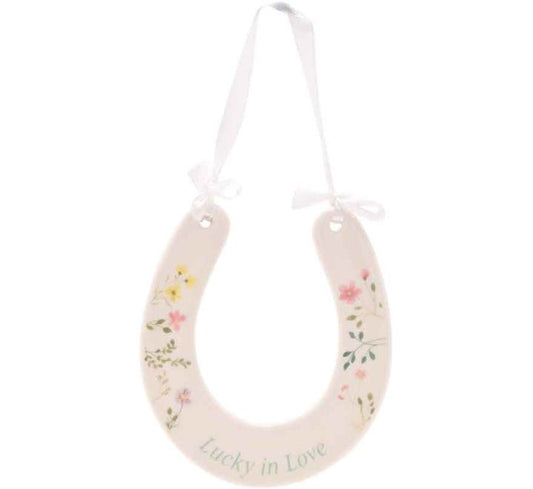 LOVE STORY CERAMIC HORSESHOE