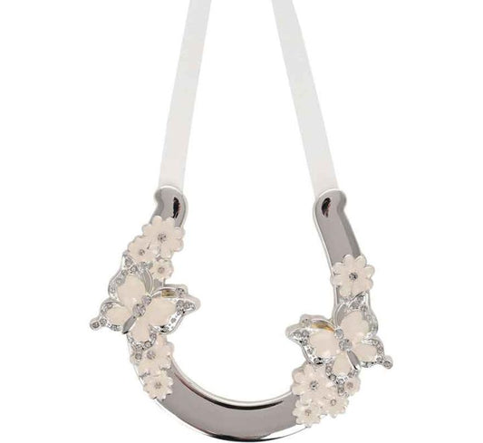 ALWAYS & FOREVER BUTTERFLY HORSE SHOE
