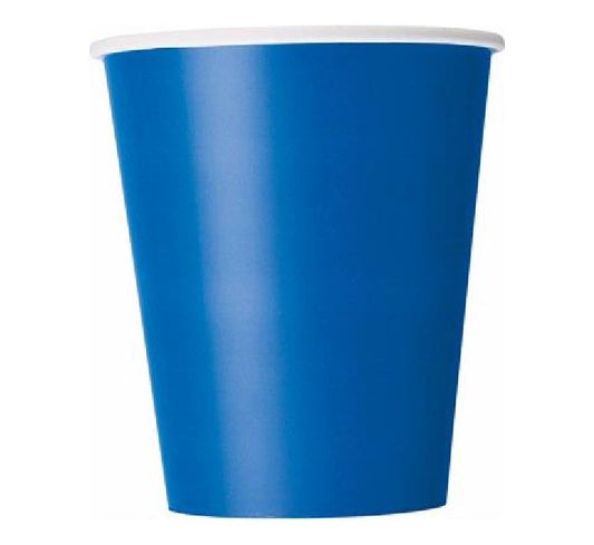 (14) 9OZ ROYAL BLUE CUPS