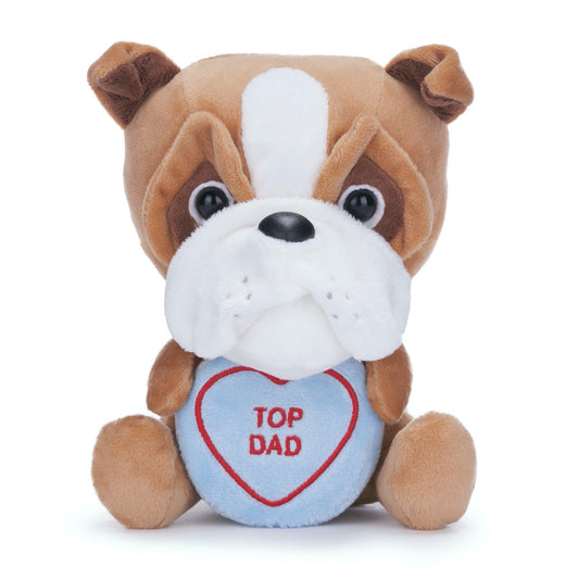 LOVE HEARTS 18CM (7”) TOP DAD BULLDOG
