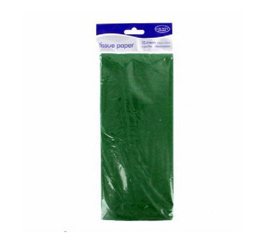 DARK GREEN TISSUE PAPER