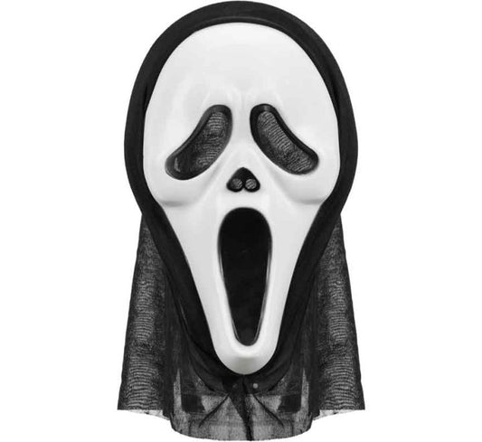 HALLOWEEN HOODED SCREAM MASK