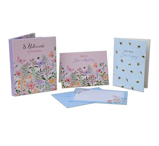 8 Pk Bee Keepers Garden Notecards