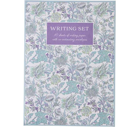 FRESH BLOOMS WRITING SET POUCH