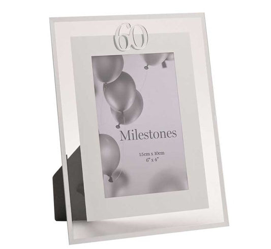 Milestones Mirror Border Frame 4" x 6" - 60