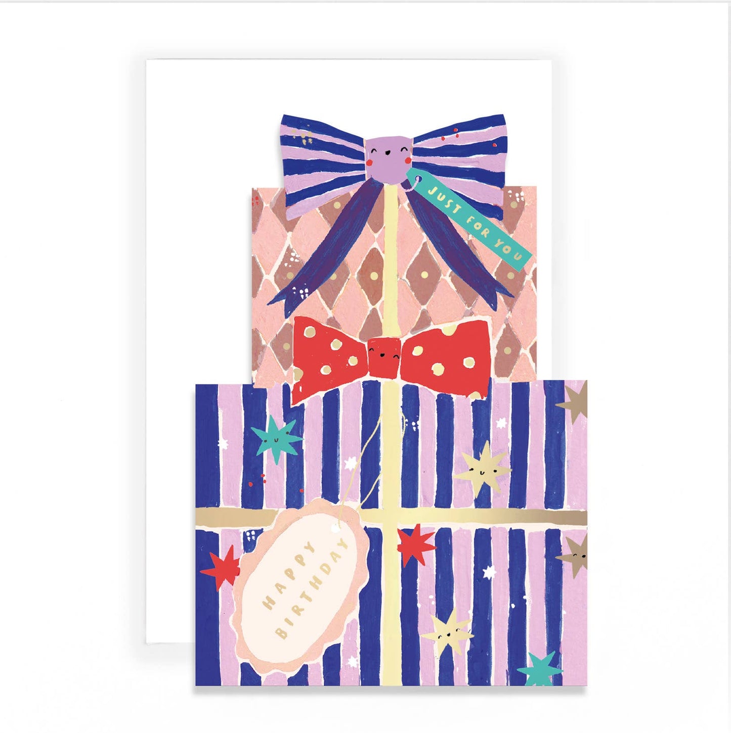 Mochi Open Birthday Stack Of Presents