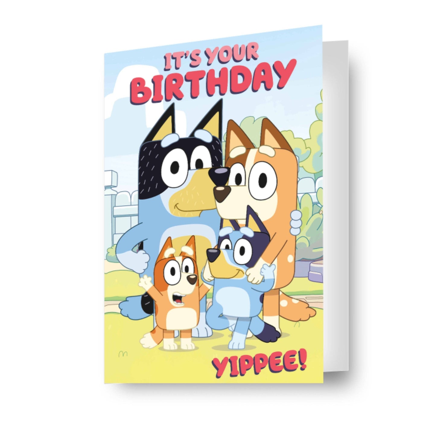 Bluey Jigsaw Birthday Card