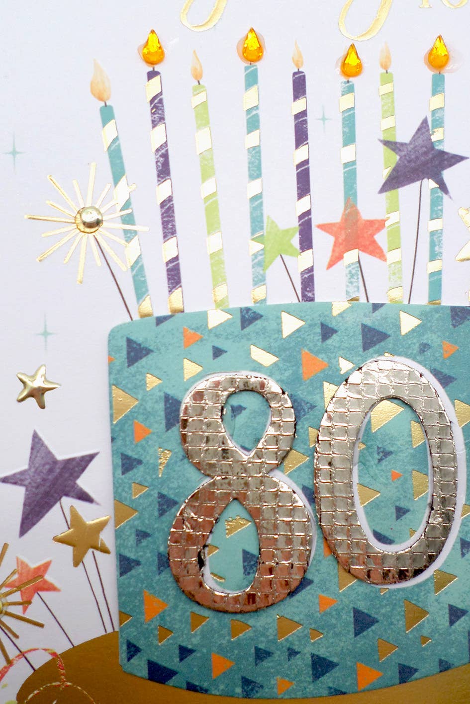 80th - Cake - Champagne - Second Nature