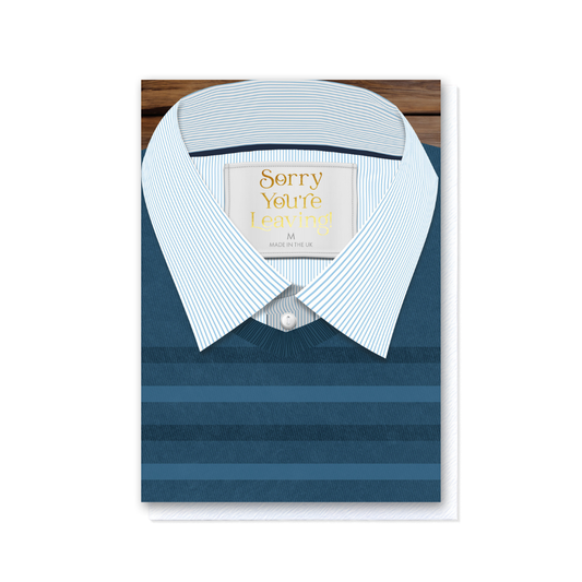 Attirely Good - Pin Stripe Teal Stripe Sorry You're Leaving