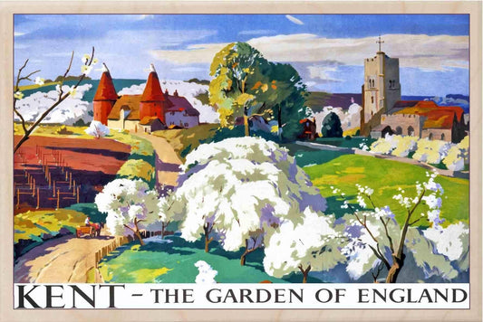 KENT sustainable wood postcard UK