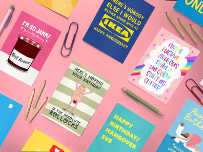 Funny Mother’s Day Card - A6 - All My Shit Toilet Cleaner