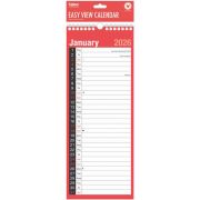 RED/BLACK SUPERSLIM CALENDAR