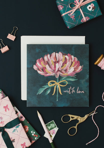 Maison Open Large Dahlia With Love