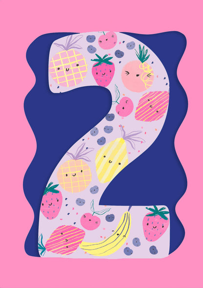 Doodle 2 Age Card Girls