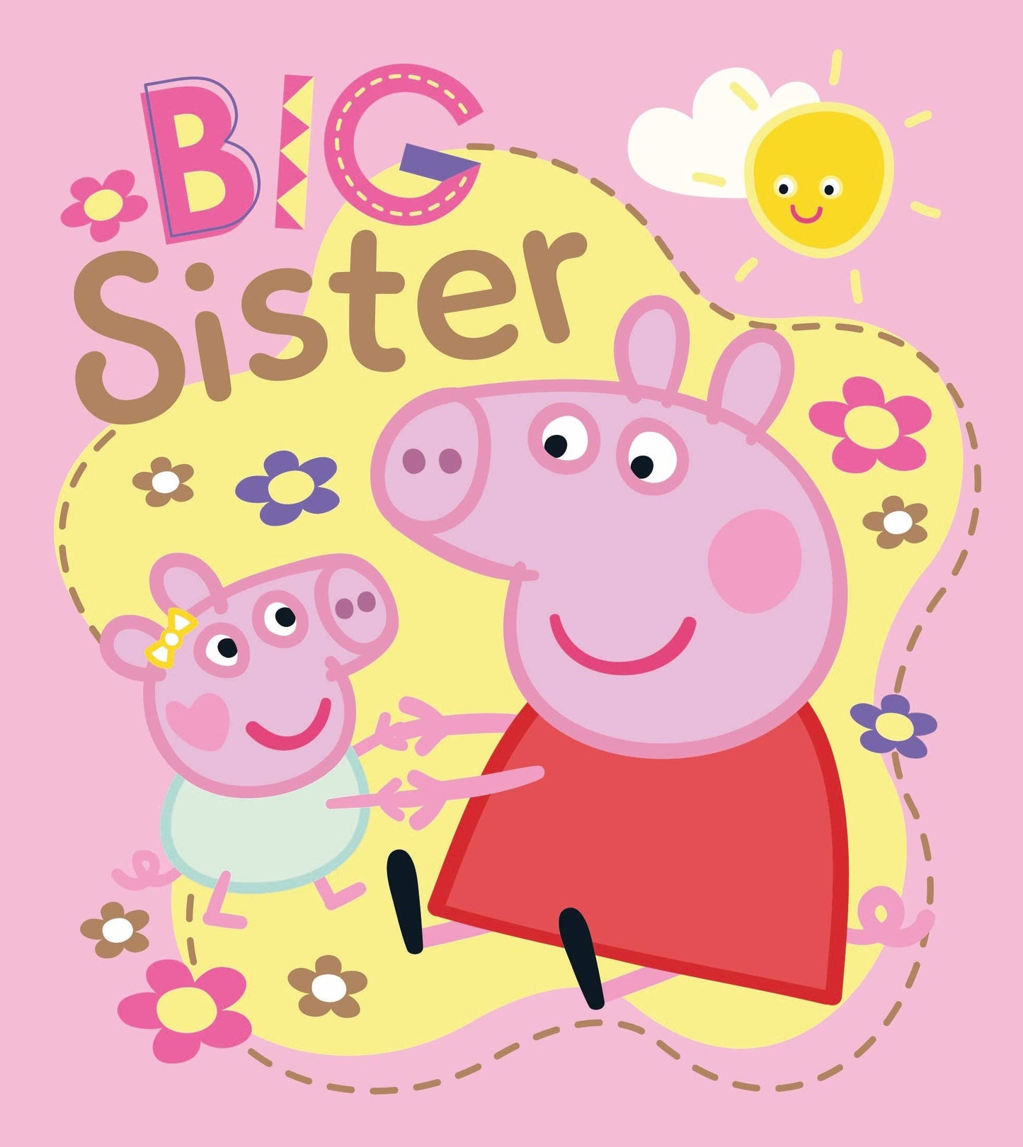 Peppa Pig Big Sister Birthday Card