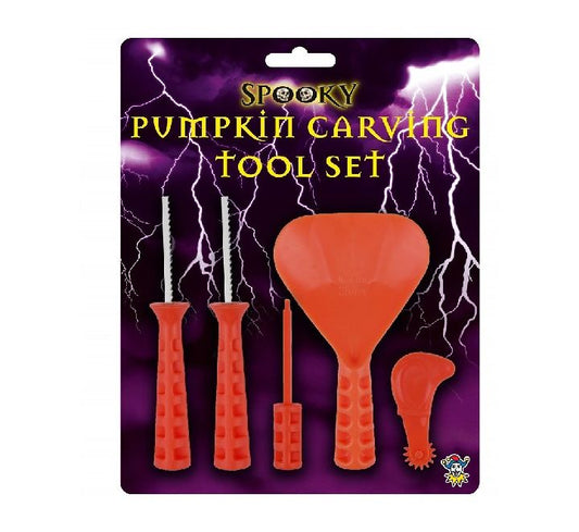 5 Pc Pumpkin Carving Set