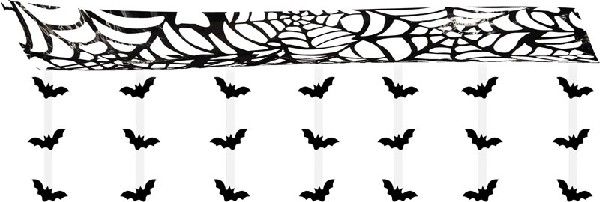 3M CEILING HANGING BAT DECORATION