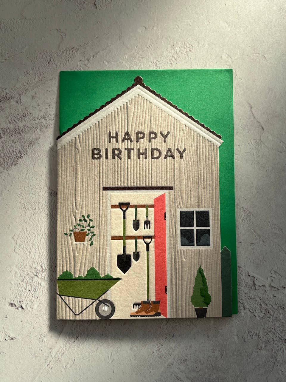 Garden Shed (birthday) Card