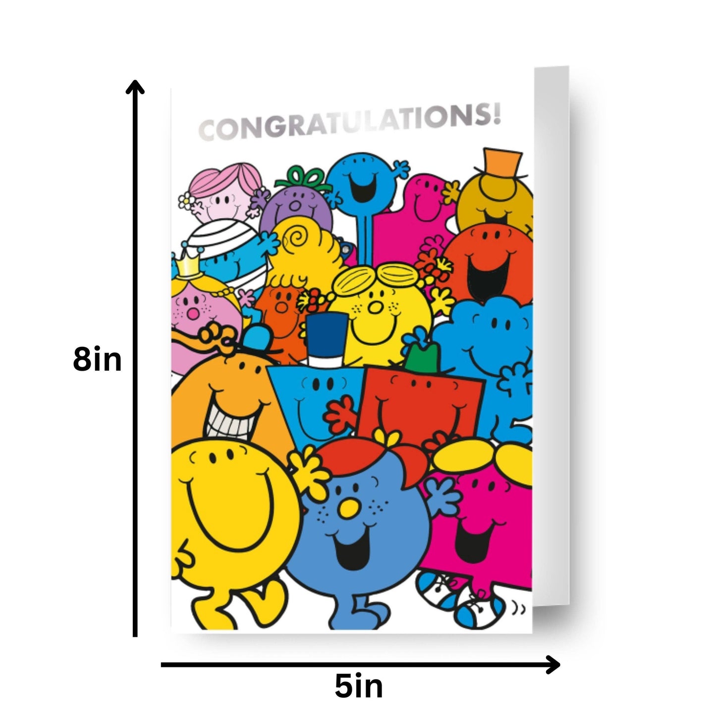 Mr Men & Little Miss Congratulations Card