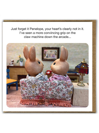 Funny Birthday Card - Down the Arcade - by Forest_Fr1ends