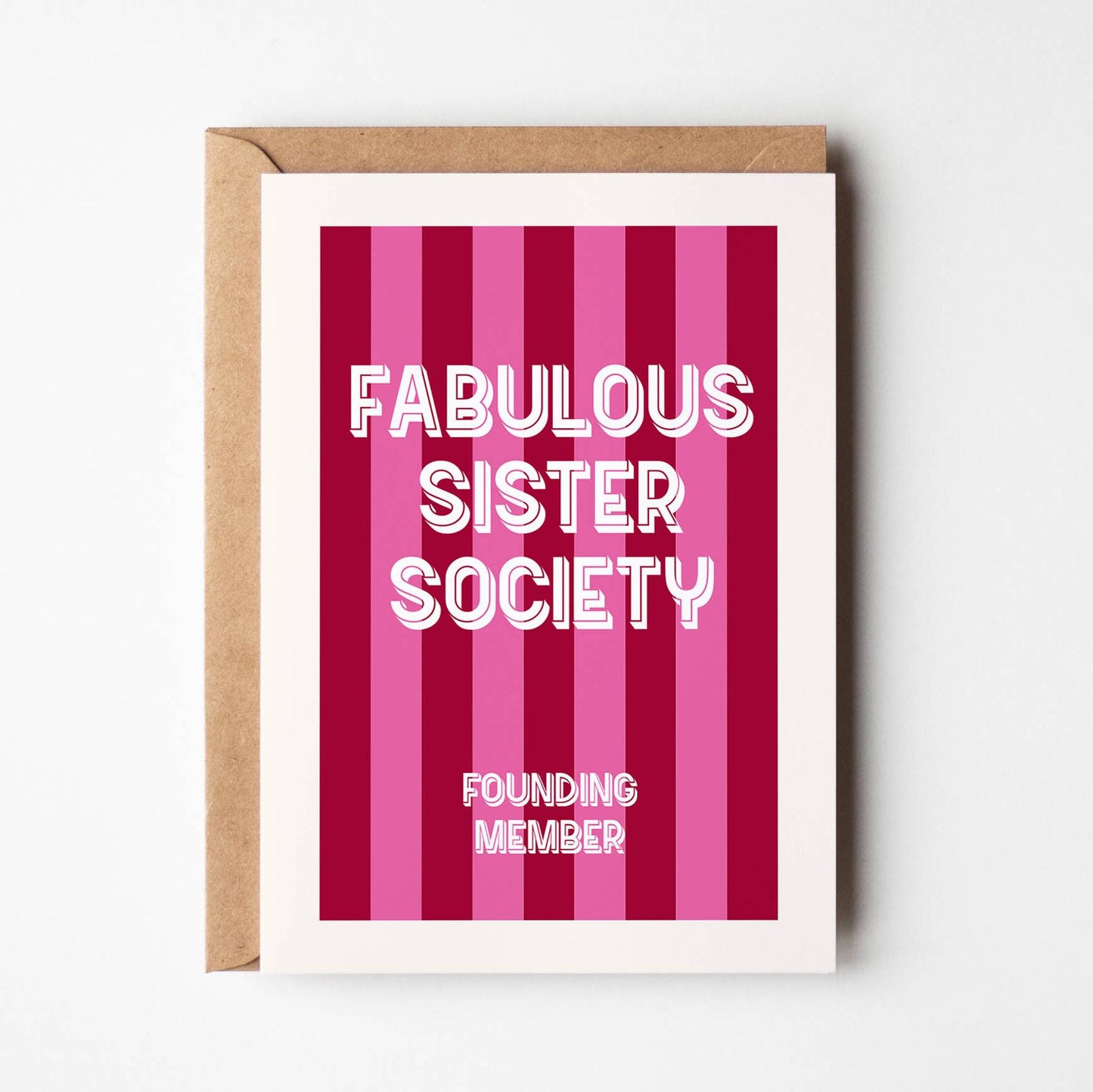 Fabulous Sister Society - Family Card