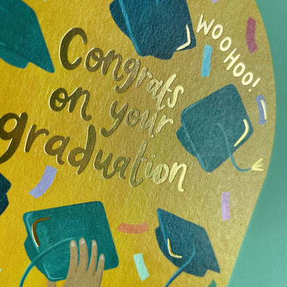 'Congrats on your graduation' graduation Card