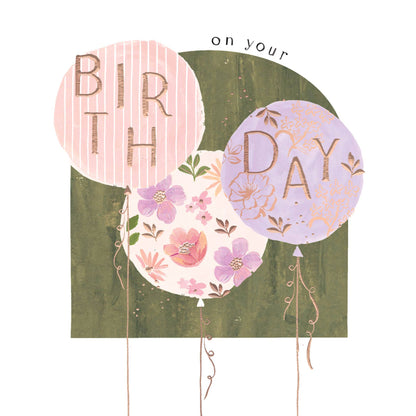 Botanique Open Birthday Balloons