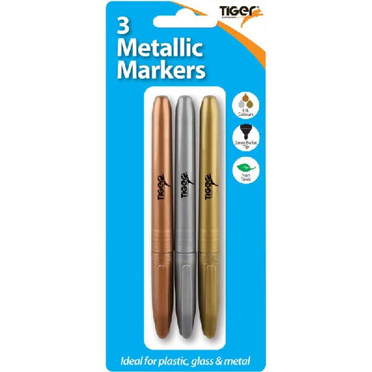Metallic Markers (3)